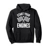 Motorsport Rally Start Your Engines Race Enthusiast Pit Crew Pullover
