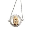 Unique Silver Plated Virgen de Guadalupe Adjustable Bracelets