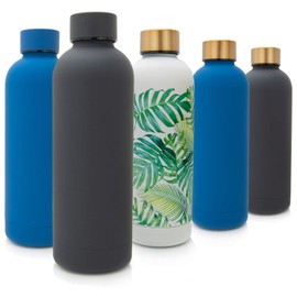 T&N Classique Stainless Steel Drinking Bottle 500 ml Anthracite