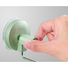 Asbel 7059 Stainless Steel Wall Rack with Hook Lever Suction