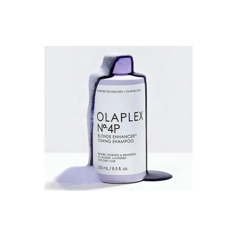 Shampoo Matizador Para Rubios Morado Olaplex No.4p 250 Ml
