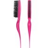 Frienda 2 Pieces Teasing Hair Brush Boar Bristle Brush Comb