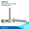 Joamang M6-1.0 x 20mmSocket Head Cap Screws Bolts, 304 Stainless