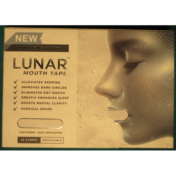 Lunar Mouth Tape - Hypoallergenic - Lot Of 3 packs