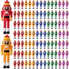 Chunful 100 Pcs Christmas Nutcrackers Figures Nutcracker Soldier Figurines Nutcracker
