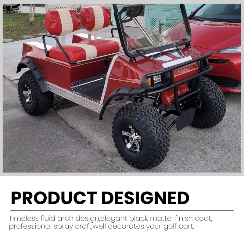 ECOTRIC Front Brush Guard Tubular Bumper Compatible with 1981-Up Club
