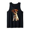 Jack Russell Terrier Dog with Sunglasses Cute Jack Russells Tank