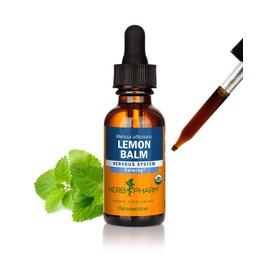 Herb Pharm Lemon Balm Liquid Extract 1 Fl Oz Organic Nervous System Support