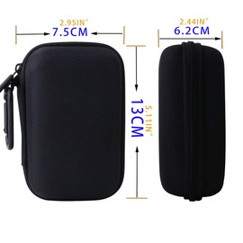 WAIYUJP Storage Case Compatible Sony ZV-1F/ZV-1/ZV-1G/ZV-1GWC Camera Case, Black, Asian