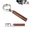 watchget 58mm Bottomless Naked Portafilter - Flat Base, Compatible with