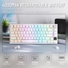 Attack Shark X820Ultra Wireless 75% Mechanical Gaming Keyboard with Screen