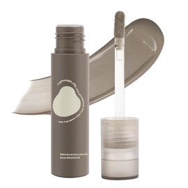 Barra de contorno líquido marrón natural de tono cálido, textura suave con cobertura construible, maquillaje de contorno moldeador facial ligero y dur