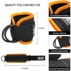 iBEX Ankle Straps with Adjustable Neoprene Support for Cable Machine