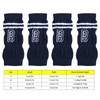 GLOGLOW Dog Elbow Protector, Joint Comfortable 4pcs Dirty Pet Elbow