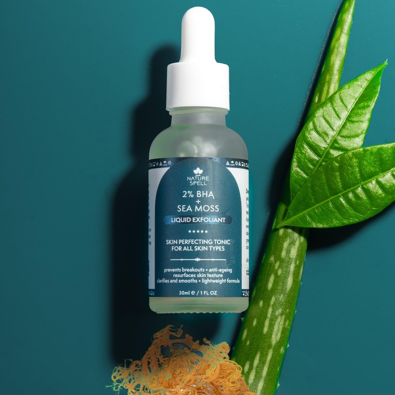 Nature Spell 2% BHA Liquid Exfoliant, Minimises Pores & Prevents