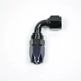 Fragola 229005-BL Fragola -6 AN Female To -8 AN 90 Degree Swivel Hose End Expander Black