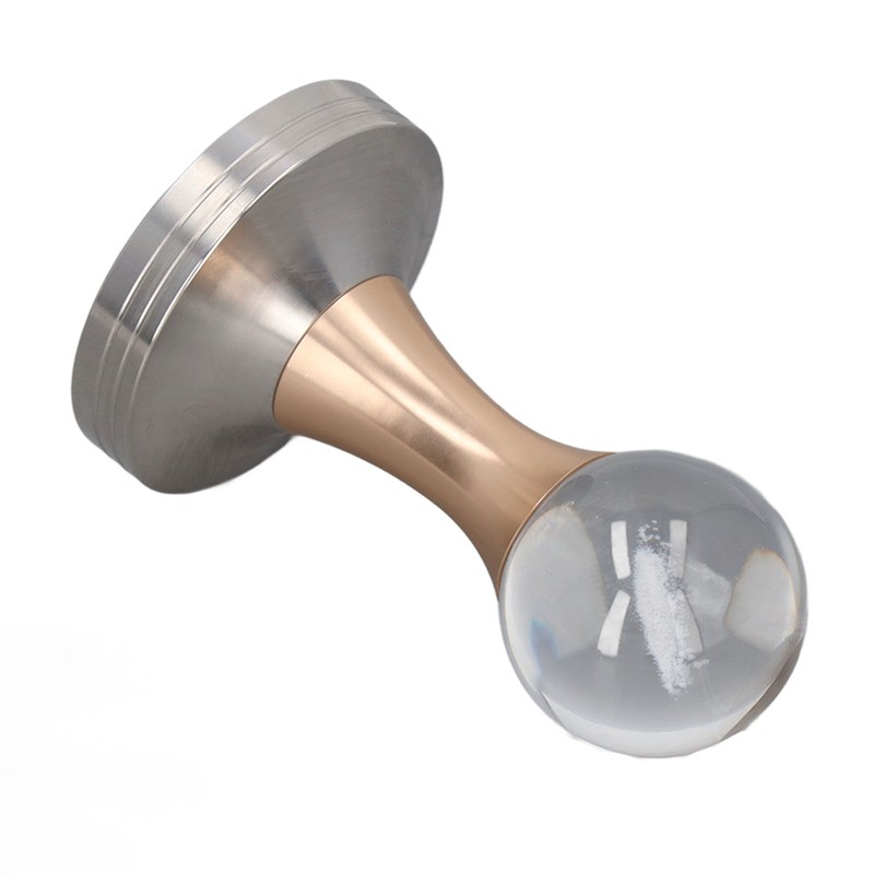 Coffee Tamper Food Grade Stainless Steel Crystal Ball Coffee Powder