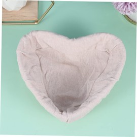 LABRIMP 1pc Heart-shaped Fermentation Basket Sourdough Scoring Tool Bread Banneton Proofing Basket Sourdough Baskets Banneton Baking Accessories Baking Supplies Khaki Wooden