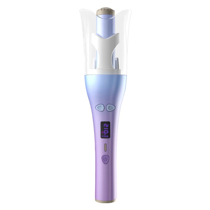 Auto Hair Curling Wand Large Rotating Barrel Hair Curler Intelligent