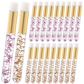 Pack of 20 Eyelash Extension Cleaning Brush Eyelash Shampoo Brush Nose Pores Deep Cleaning Brush Peel Off Eyelash Brush Eyelash Cleaning Brush Blackhead Removal Brush