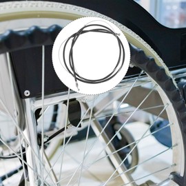 POPETPOP Wheelchair Brake Wire 2 Pcs String Wheelchair Brake Cable Front Cycling Wire Front Front Front Front Front Front Brake Line Replacement Bike Brake Cable Bicycle Brake Steel Black