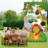 Safari Animals Toss Games Banner Animals Themed Bean Bags Jungle
