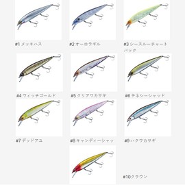 Gamakatsu 80-611 Avenge Minnow 110F #1 Plated Lotus