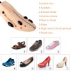 Kevenanna Pair Of Premium Professional 4-Way Wooden Shoe Trees, Wooden