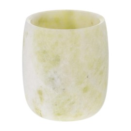 SHOWERORO Tea Cup Natural Crystal Tea Container Home Office Use Artistic Decorative Cup