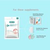 LIAMOSS Portable Dental Floss Picks 2 Case-Professional No Shred Floss