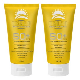 Fotosun Protector Solar Facial Todo Tipo Piel 60ml Pack
