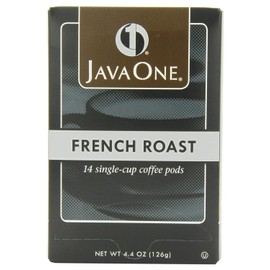 Java One French Roast Coffee, 14-Count Pods (Pack of 6)