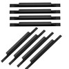 Qrity 10 x European Aluminium Alloy Kitchen Cabinet Pulls Wardrobe