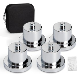 Jack Pucks Floor Jack Lifting Jack Pad Lift Point Adapter 4 Pack with Storage Case Compatible with Rivian R1T R1S Upgrade Version