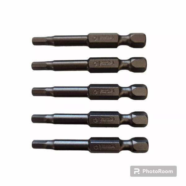 VEGA 9/64" Hex Power Bits. Professional Grade ¼ Inch Hex