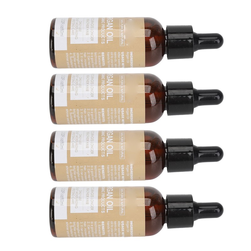 4pcs Argan Oil Hair Growth Serum Boost Thin Hair Increase
