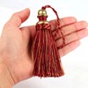 HedongHexi 2 Pack Tassel Key Tassel with Loops, Handmade Tassel