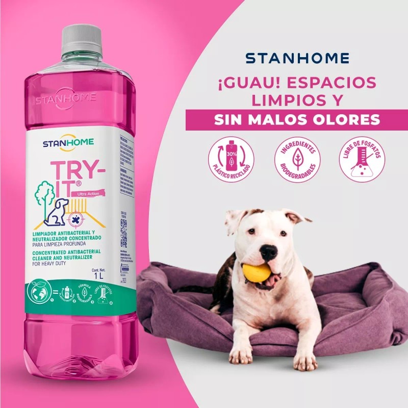 Home Try-it® 1 L | Limpiador Antibacterial Concentrado
