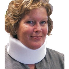 Kozee Komforts Foam Cervical Neck Collar - Neck Support Brace for Pain Relief and Comfort - Comfy and Safe Neck Support for Long-Term Use and Nighttime - Small