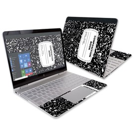 MightySkins Skin Compatible with HP Spectre x360 Convertible 13" (2017) - Composition Book | Protective, Durable, and Unique Vinyl Decal wrap Cover | Easy to Apply, Remove | Made in The USA