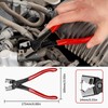 WISEUP 4PCS Hose Clamp Pliers Set - Includes 27" Long