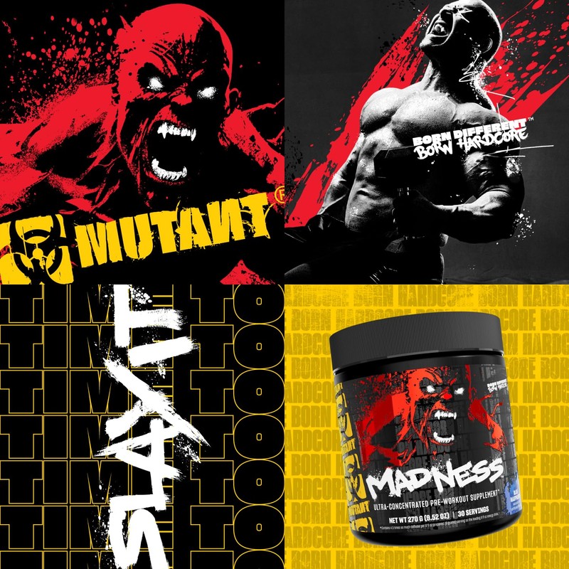 Mutant Madness | Pre Workout Powder Performance and Pump Blend