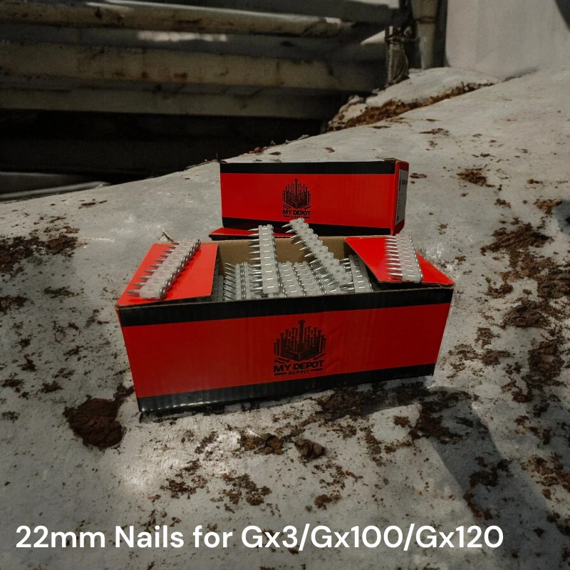 For Hilti Gx3/Gx120/Gx100 7/8’’ Concrete Nails for Hilti Gx3/Gx3/Gx100 (22mm)