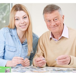 Wellensittich - Ein tiefer Blick in die Seele eines Wellensittichs... (Puzzle)