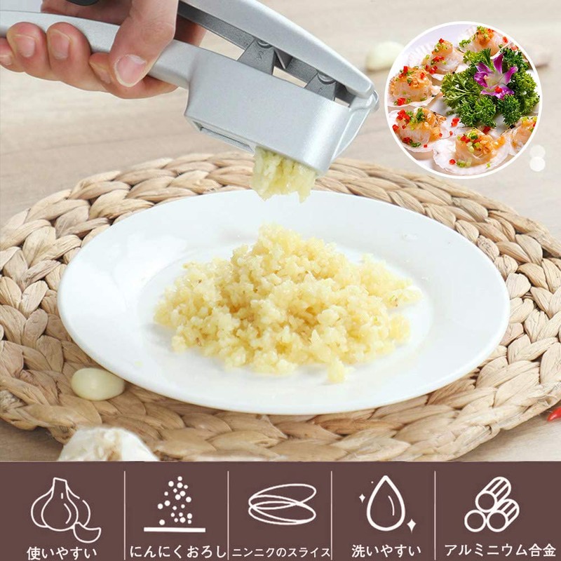 Garlic Press Stainless Steel Crusher Ranking Garlic Press Chopping Machine