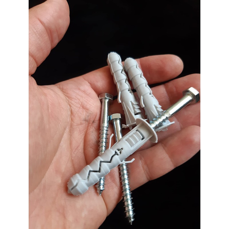 Wall Plugs M10 10 x 50mm and Heavy Duty Coach