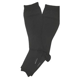 Rex Fit Thin High Socks No Toe L Size Black Class I 15-20mmHg