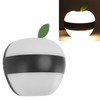 LED Wall Light Apple Shaped Waterproof 6W 3000K Aluminum and