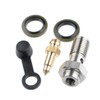 Motorsport M10 x 1.0mm Banjo Bolt with Bleed Nipple Kit
