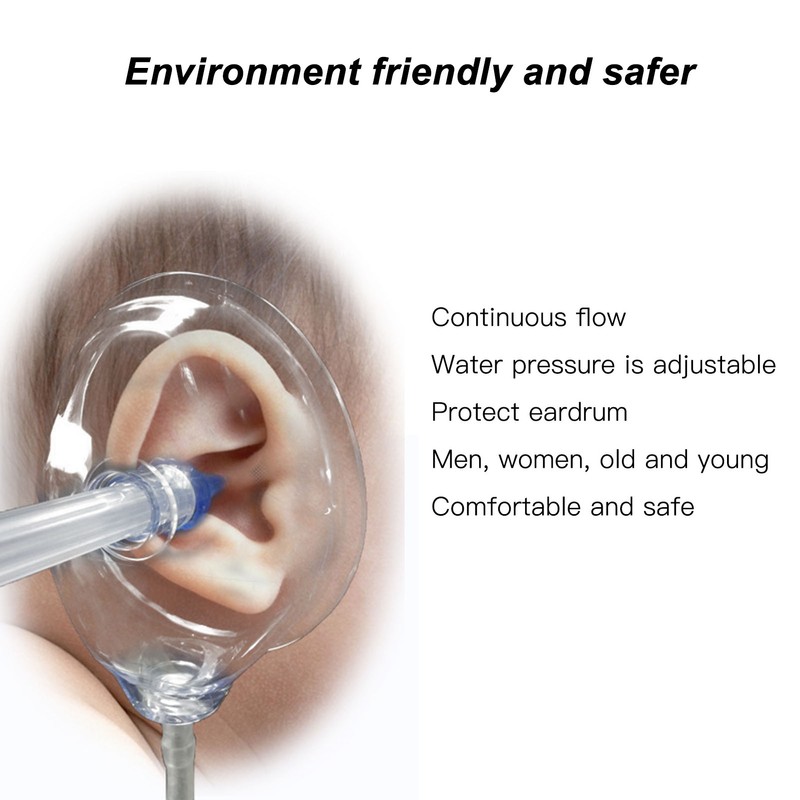 Ear Cleaning Kits 500ml Ear Washer Spray Bottle System with
